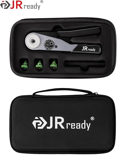 Miniatura 15 de JRready Posicionador P-16DT-NUEVO para contactos de crimpado de herramienta de crimpado ACT-HDT adecuado para contactos sólidos #16 Deutsch DT