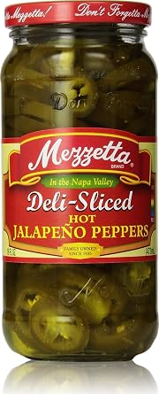 Mezzetta Jalapeno Peppers, Deli-Sliced Hot, 16 Ounce