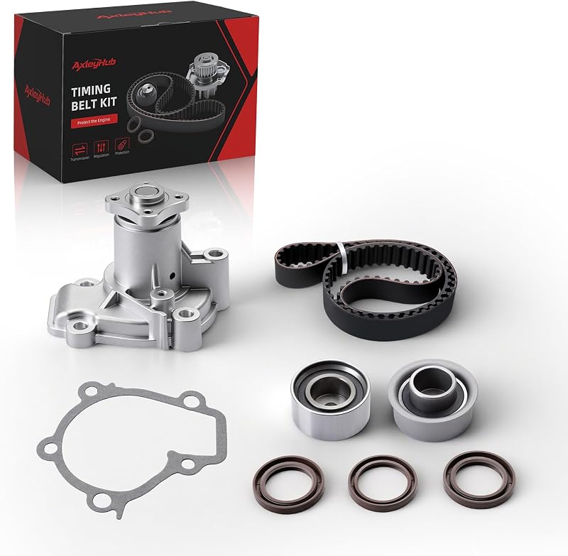 Kit de correia dentada com bomba d’água AxleyHub para Hyundai e Kia 2.0L L4 – Referência TKK-003