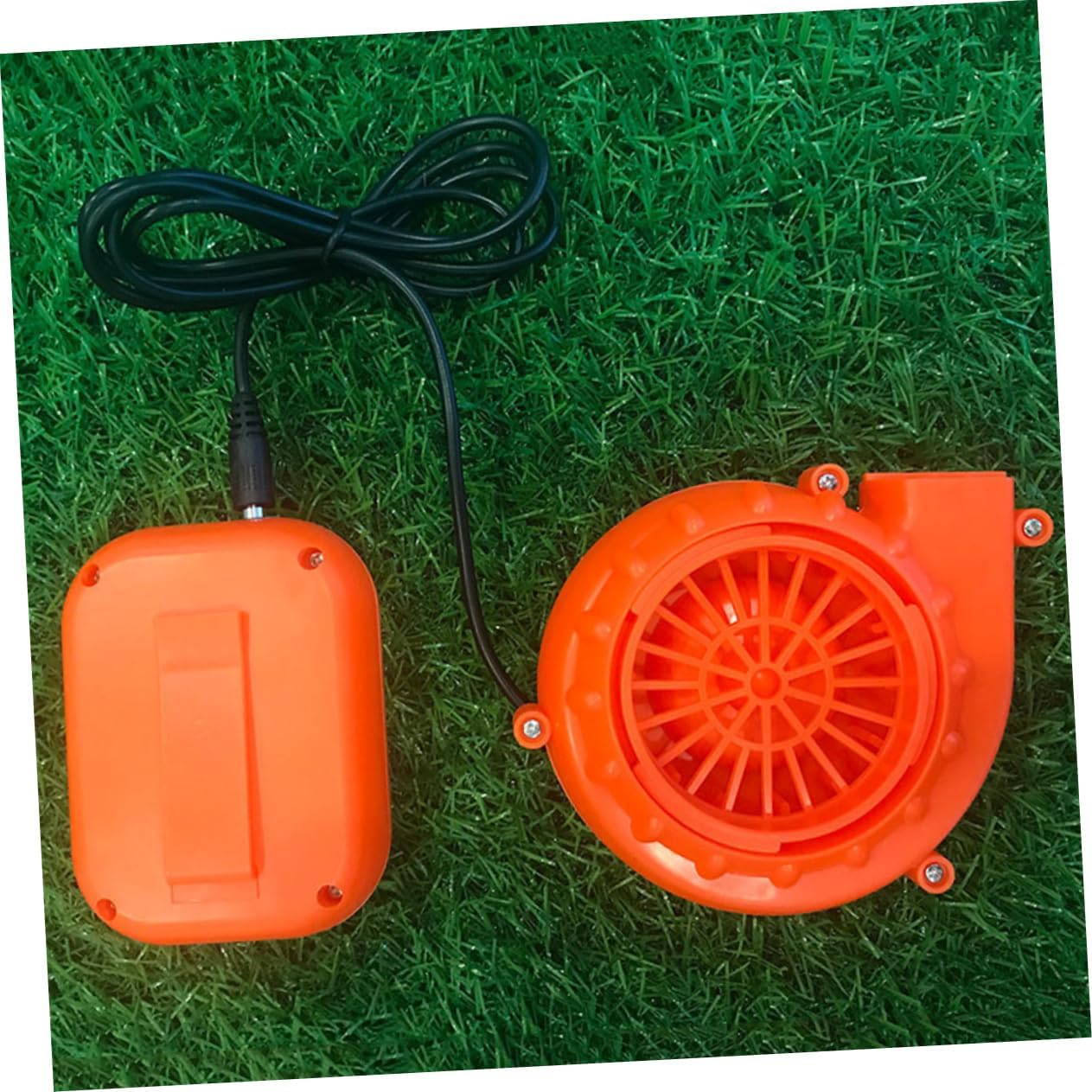 OUNONA Plastic Mini Centrifugal Air Blower Air Pump for Inflatables Bounce House Fan