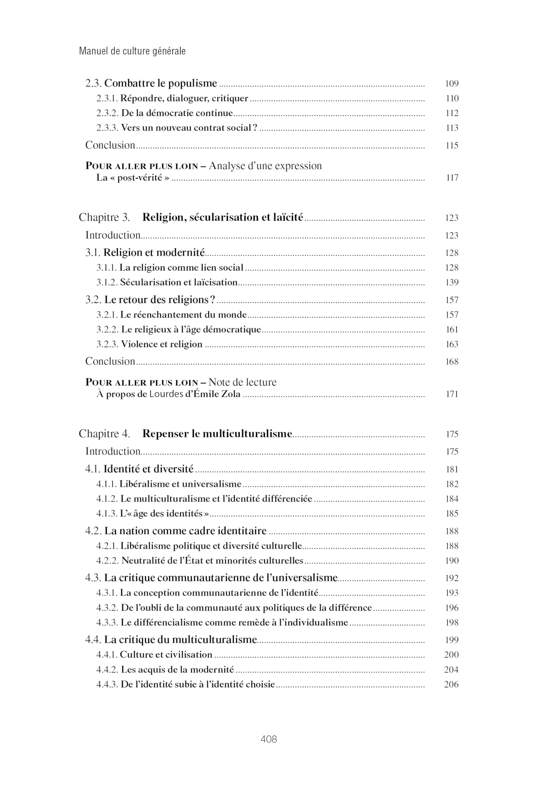 Manuel de culture générale: Préparation aux concours des grandes écoles de la fonction publique