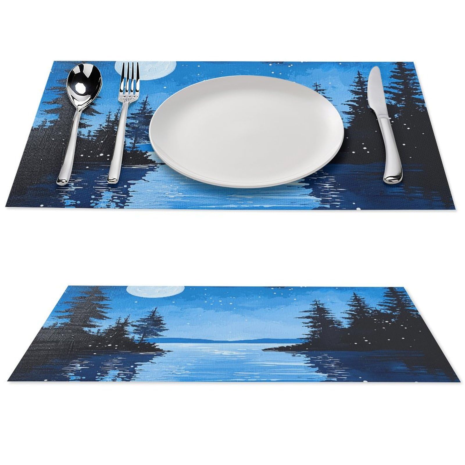 Set de table lavable et antidérapant pour en finir avec les taches de repas