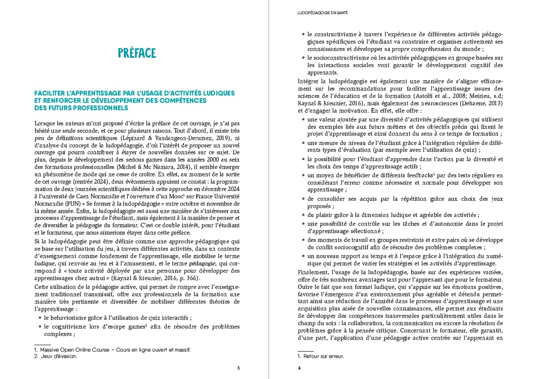 Ludopédagogie en santé : pour les formations en santé: Méthode pas à pas, exercices pratiques et fiches outils