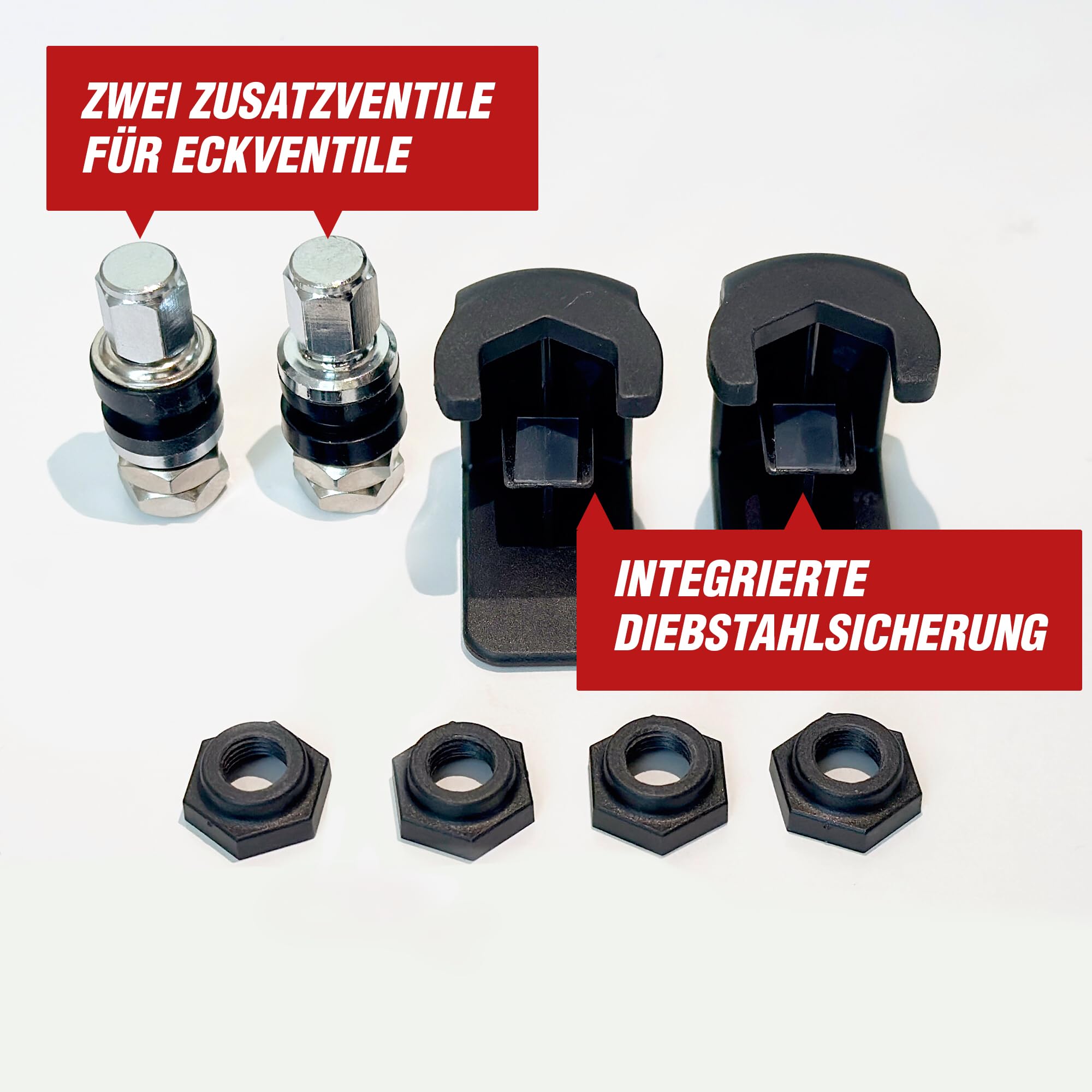 RDKS Sensoren - Präzises Reifentemperatur- und Reifendruckkontrollsystem Motorrad, 2 x TPMS Reifendrucksensor 3,5" Ventil, Bluetooth 5.0, Navigation, Tracking, Routenplanung, Made in Germany | Spezifikationen: Bluetooth: v5.0