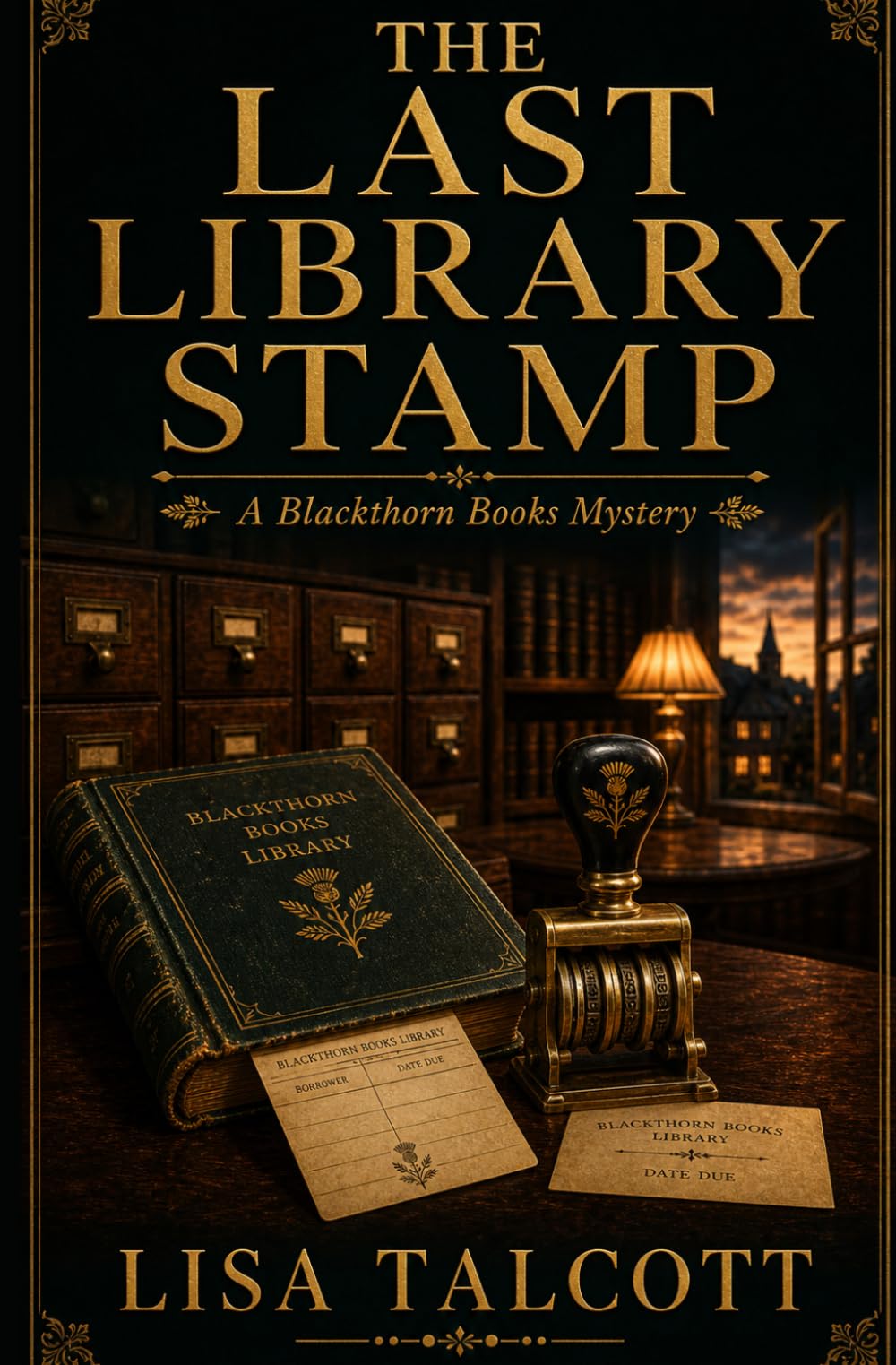 The Last Library Stamp (The Blackthorn Books Mysteries)