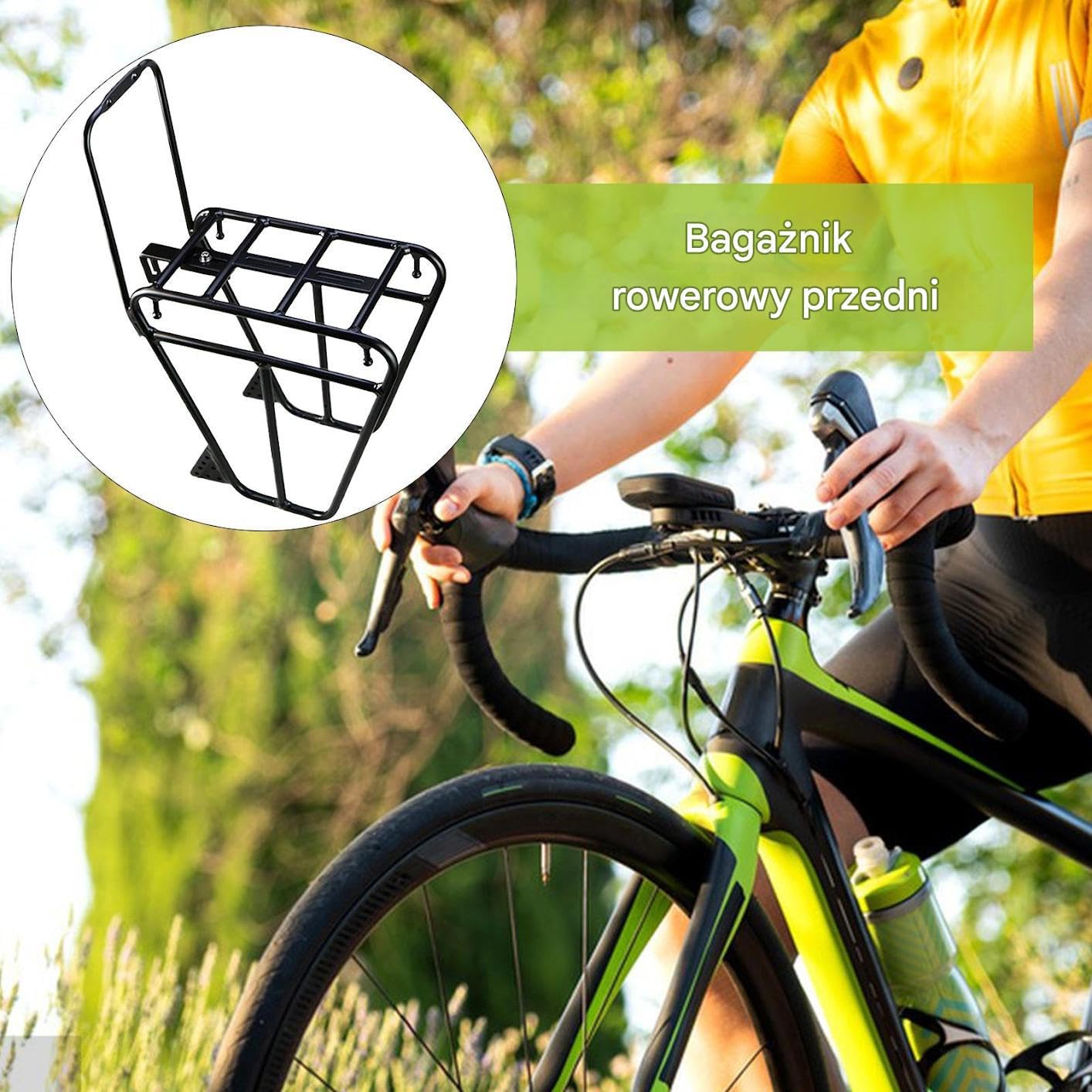 Przedni Bagażnik Do Roweru Górskiego Akcesoria Kolarskie Sprzęt Na Bagaż