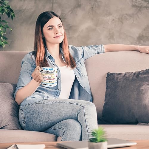 Miniatura 6 de Taza personalizada con foto para mamá, tazas de café de cerámica personalizadas, regalos del día de la madre para mamá de parte de hija hijo, taza