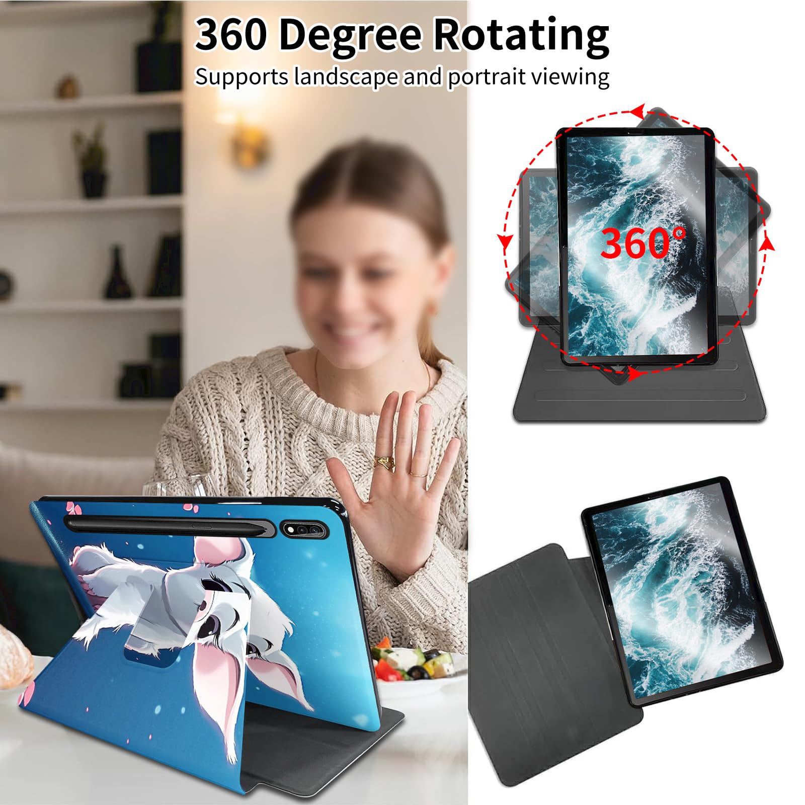 Amazon.com: WZCJDHMJ Case for Samsung Galaxy Tab S10 Ultra 14.6