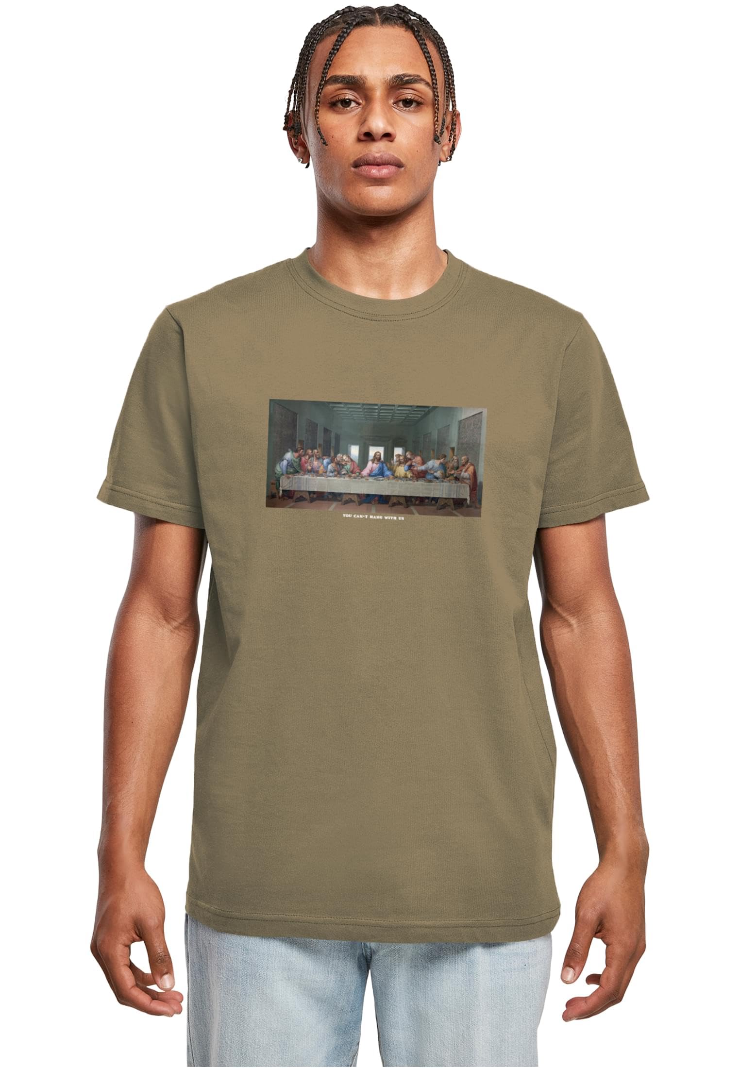 Mister Tee Men's T-Shirt Can't Hang with Us Tee Printed T-Shirt for Men, Regular Fit, Streetwear