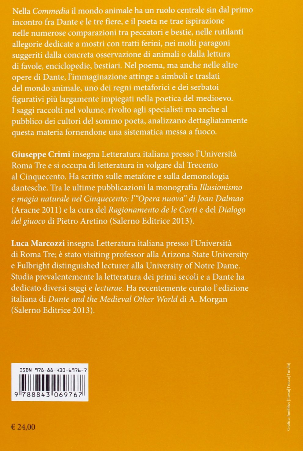 Dante e il mondo animale