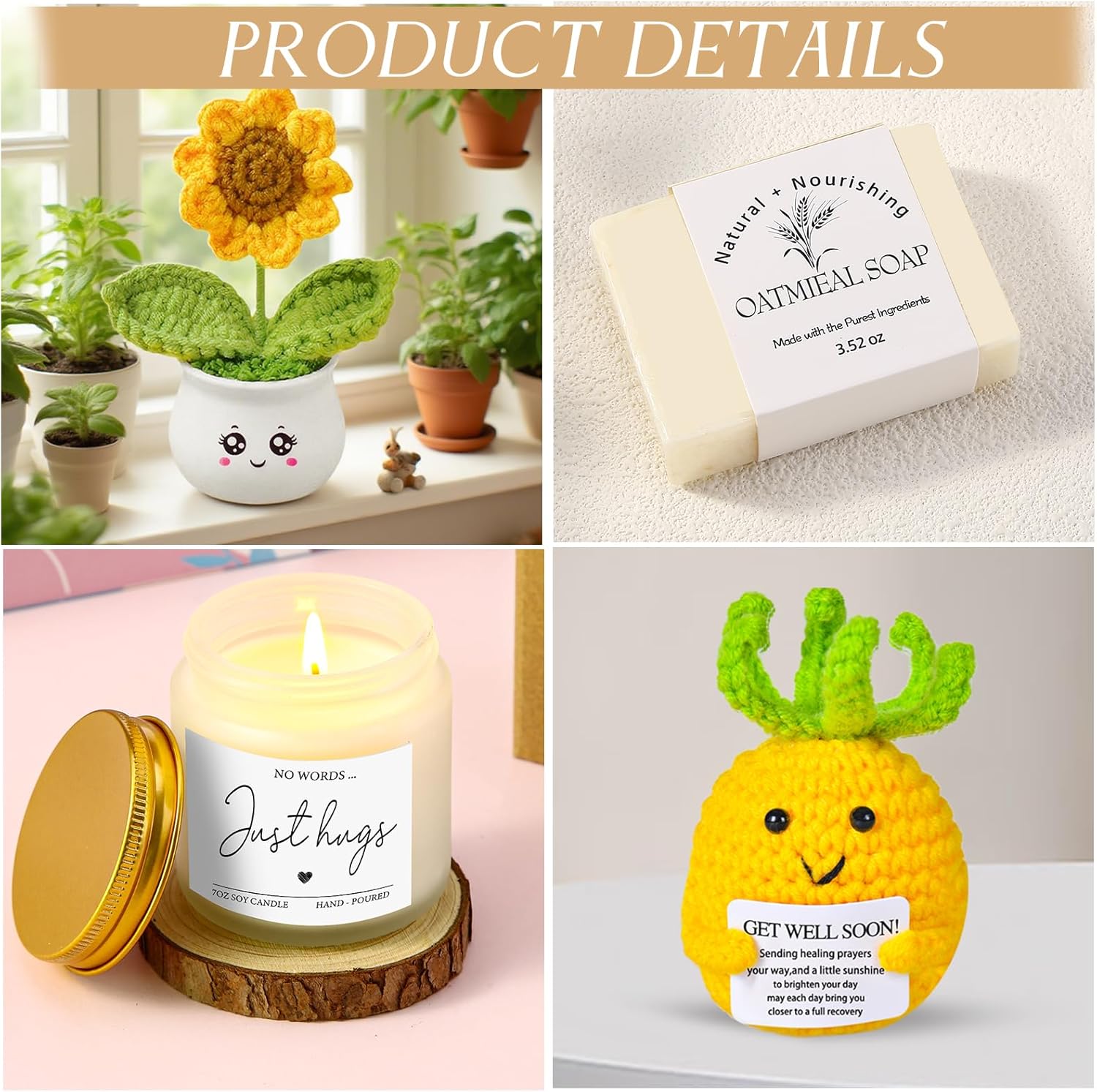 Get Well Care Package Gifts for Women, Self Care Gifts Basket, After Surgery Recovery Gift Set for Friends Sister Mom, Thank of You Present for Her - Image 2