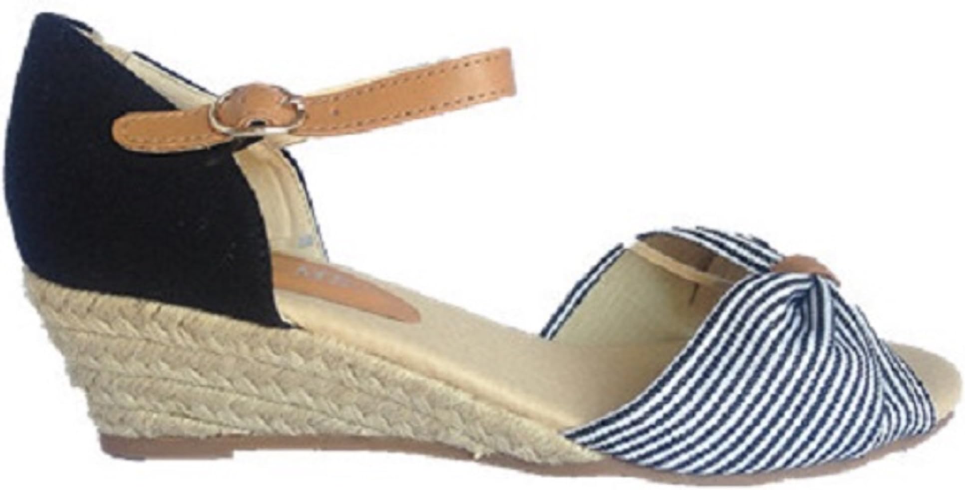 fashionfolie Women's Fashion Sandals Black Black