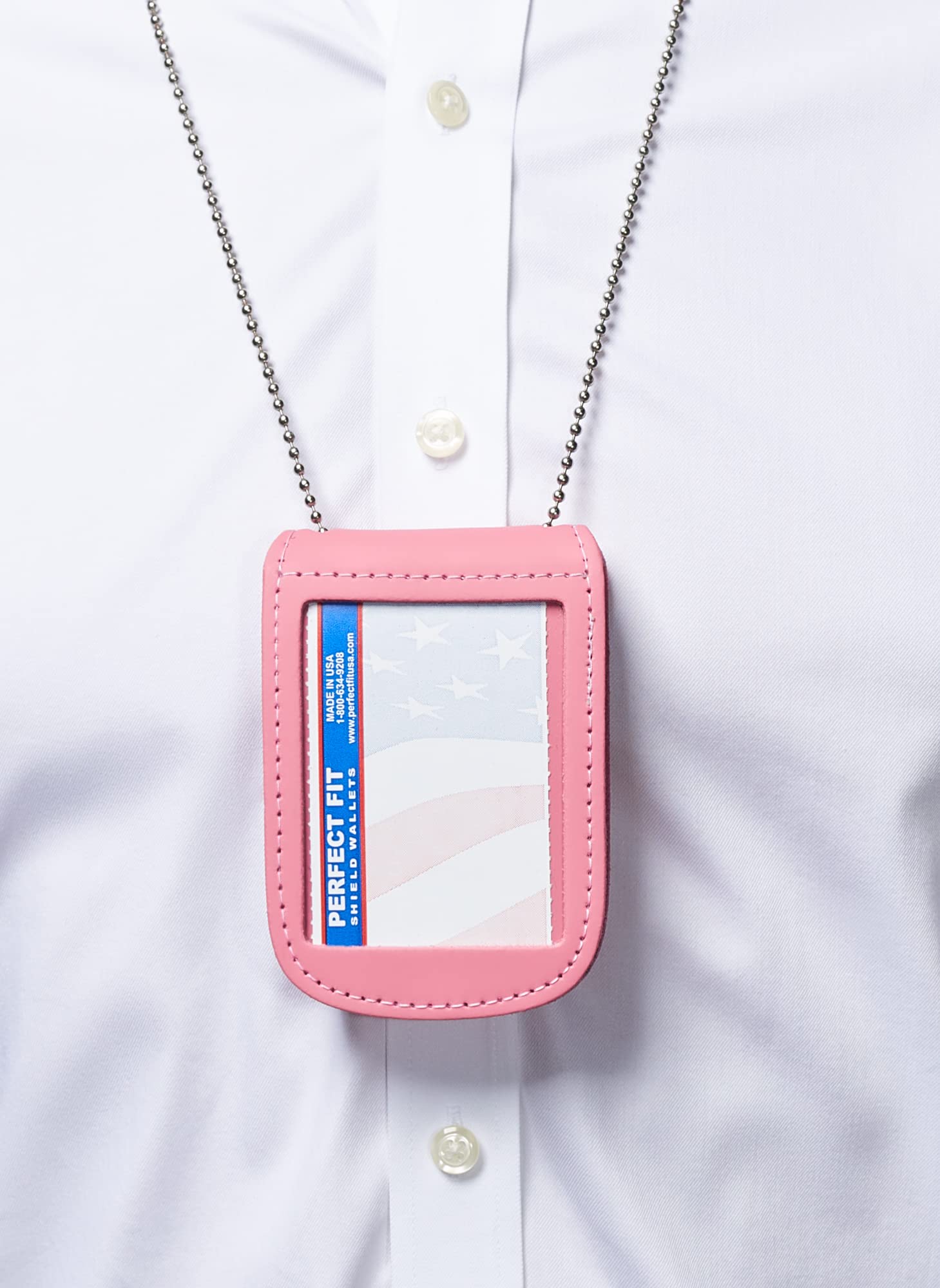 PERFECT FIT 1-800-634-9208 IDホルダー　19セット Amazon.co.jp: パーフェクトフィット シールドウォレット ピンクレザー