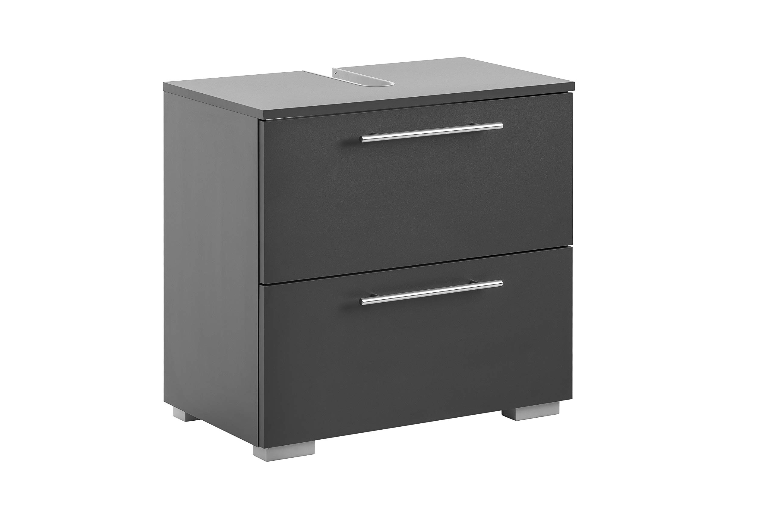 Schildmeyer Waschbeckenunterschrank Carlos 148596, anthrazit, 60,2 x 59,1 x 35 cm
