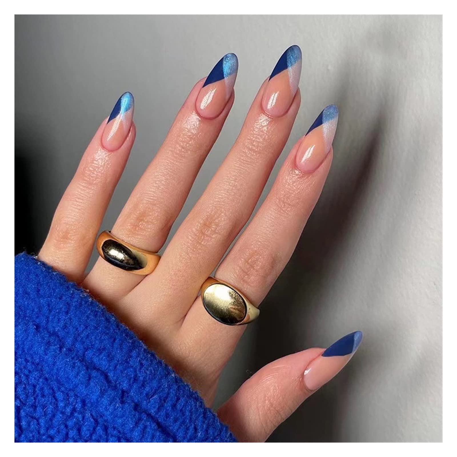 480 Stück Nagellack-Display Tips Aus Acryl – Klar, Mandelförmig Für Gel & Normal-Lack
