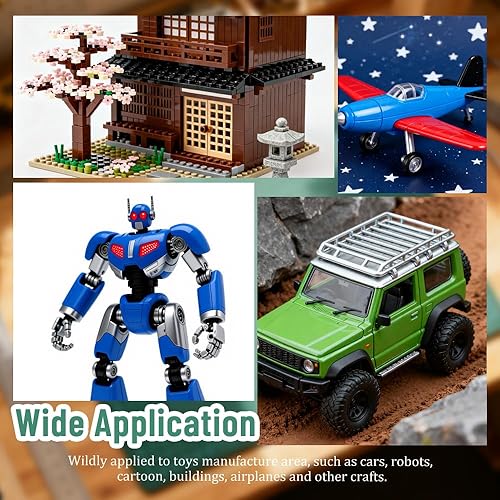 Miniatura 7 de WMYCONGCONG Kit de herramientas de modelado de 29 piezas, herramientas básicas, juego de manualidades, kit de herramientas de construcción para