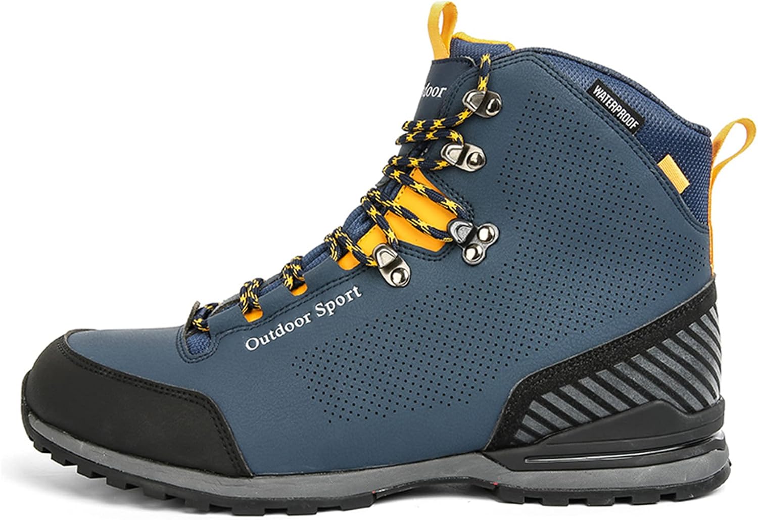 Mid Waterproof Hiking Boots Outdoor Backpacking Trekking Lightweight Mountaineering Walking Shoes for Men
