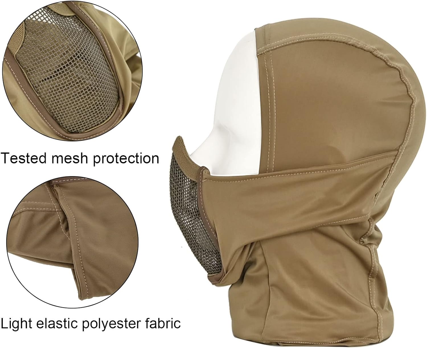 海外限定スモークレンズゴーグルフェイスガードマスク サバゲー