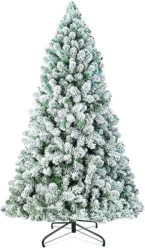Árbol de Navidad artificial de 5 pies, árbol de pino de Navidad de alta calidad para el hogar, oficina, decoraciones de fiesta, con 498 ramas,