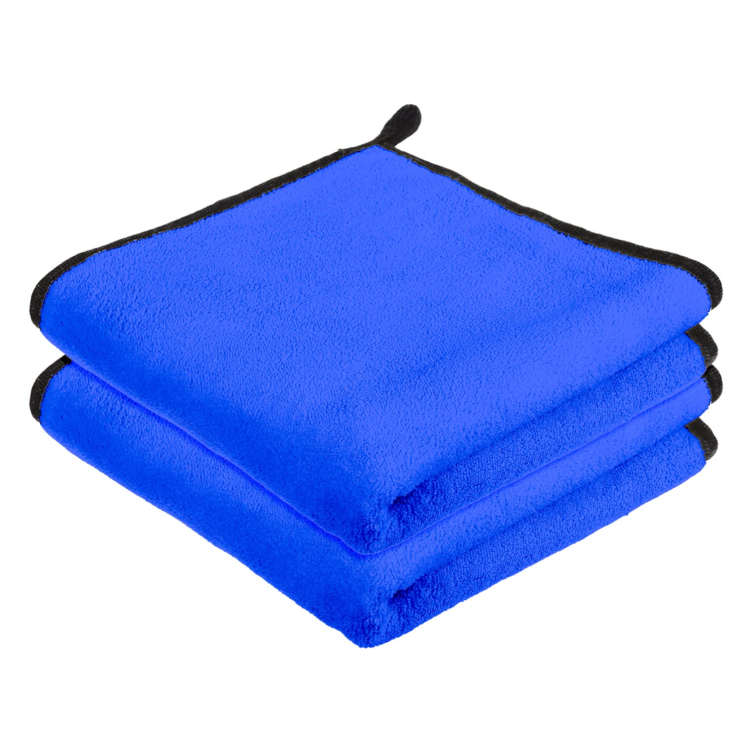 Kuber Industries Cleaning Towel|Microfiber Reusable Cloths|Highly Absorbent Washable Towel for Kitchen with Hanging Loop|Car|Window|40x40 Cm|Pack of 2 (Blue) (B0BW3P1S8T) Amazon Price History, Amazon Price Tracker