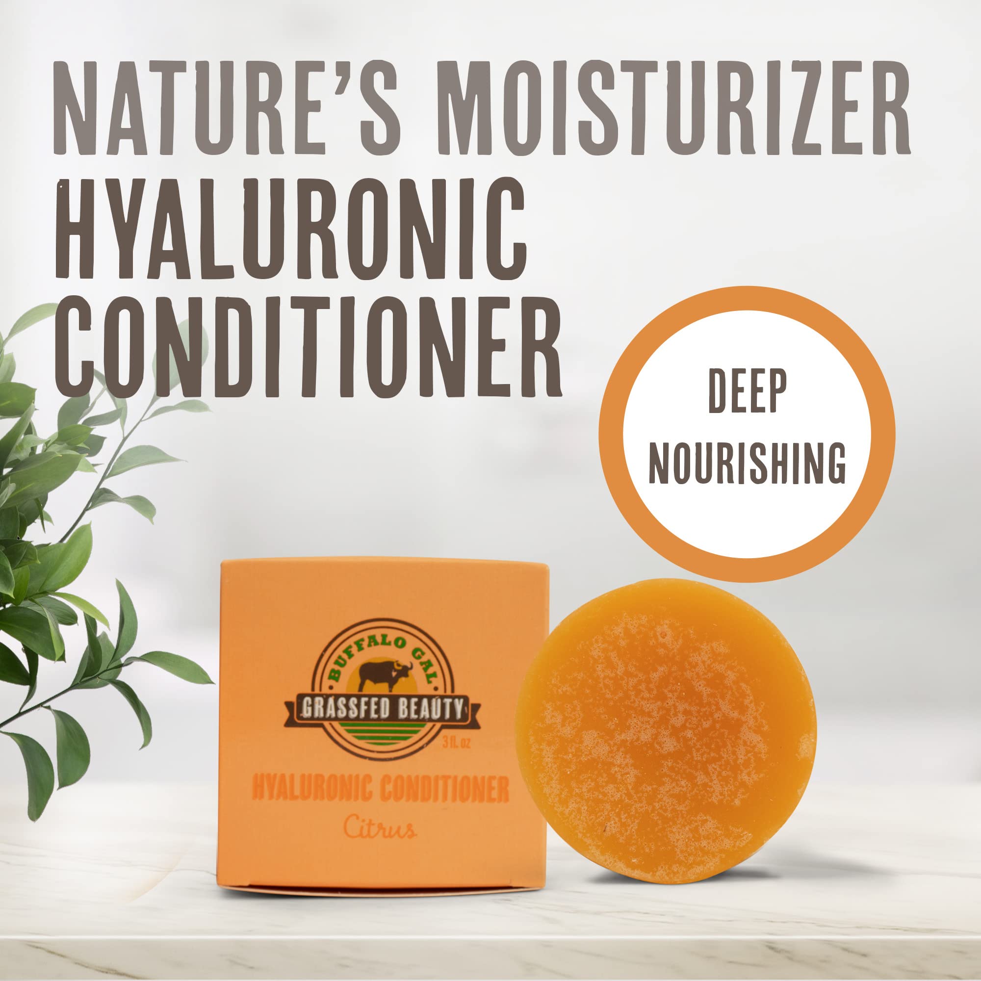 Balsamo ialuronico, balsamo per capelli naturali per la crescita dei capelli, balsamo idratante per capelli secchi, balsamo districante per tutti i tipi