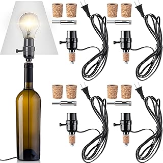 14 Bedroom Lighting Ideas for Soft Bright Inviting Atmosphere 41 Fabbay 4 Sets Lamp Kit for Bottle Includes Stopper in 3 Sizes, 9 mm Glas...