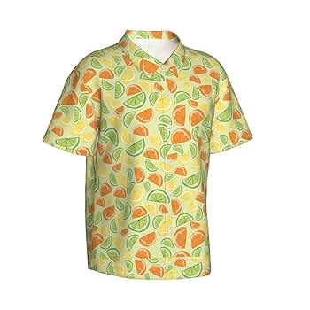 Amazon.co.jp: たくさんのオレンジ 半袖シャツ メンズ シャツ