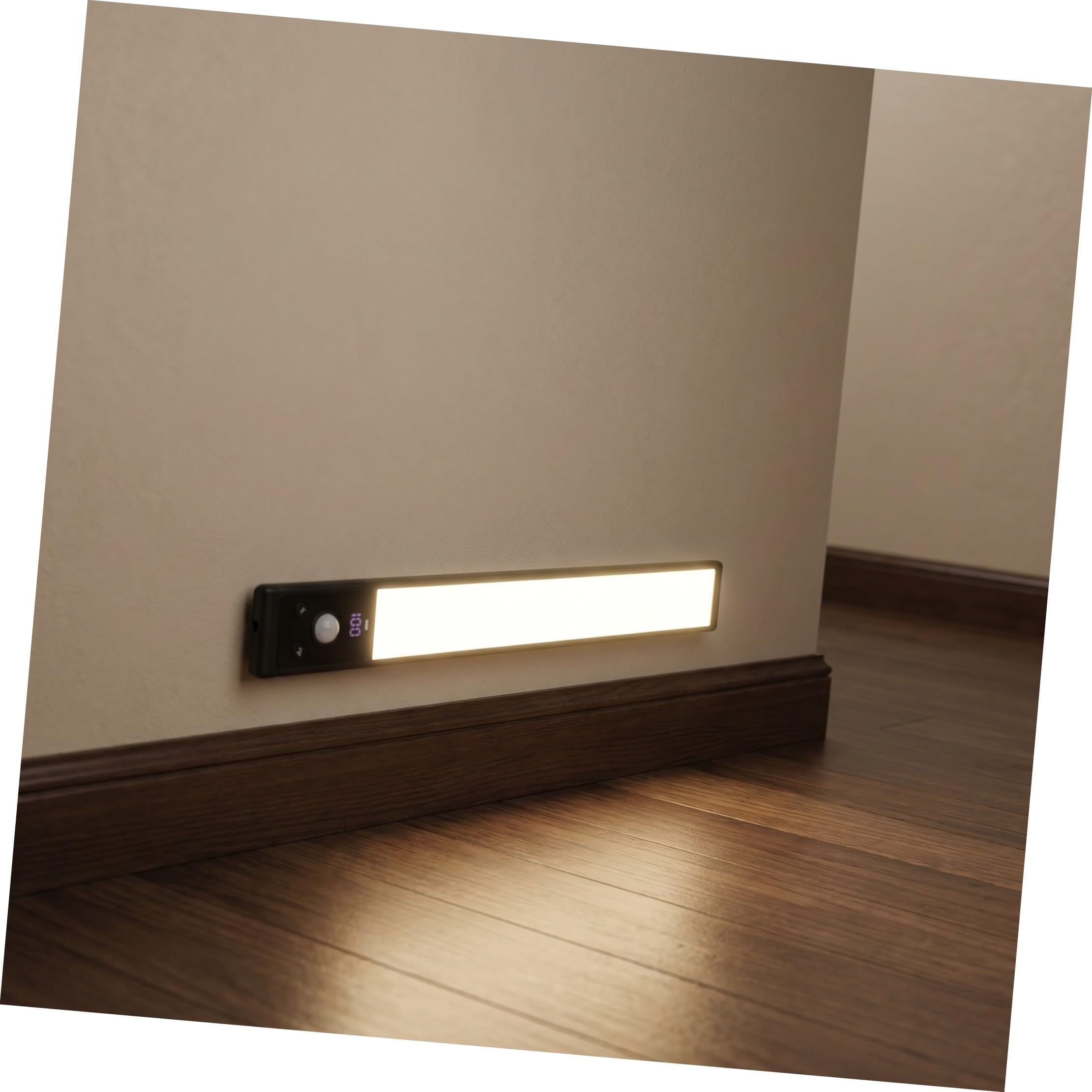 Operitacx 4piezas Luces Led Para Gabinetes Cocina Sensor Movimiento Luces Bajo Encimera Duración Fácil Uso