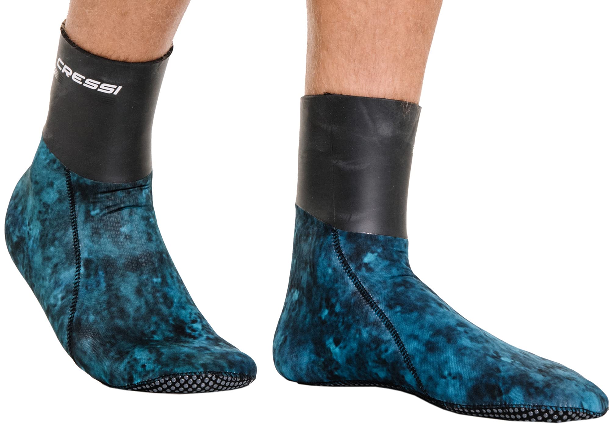 Cressi Sarago Socks - Diving and Apnea Socks Ultra Stretch Neoprene available in 3 or 5 mm, Unisex Adult
