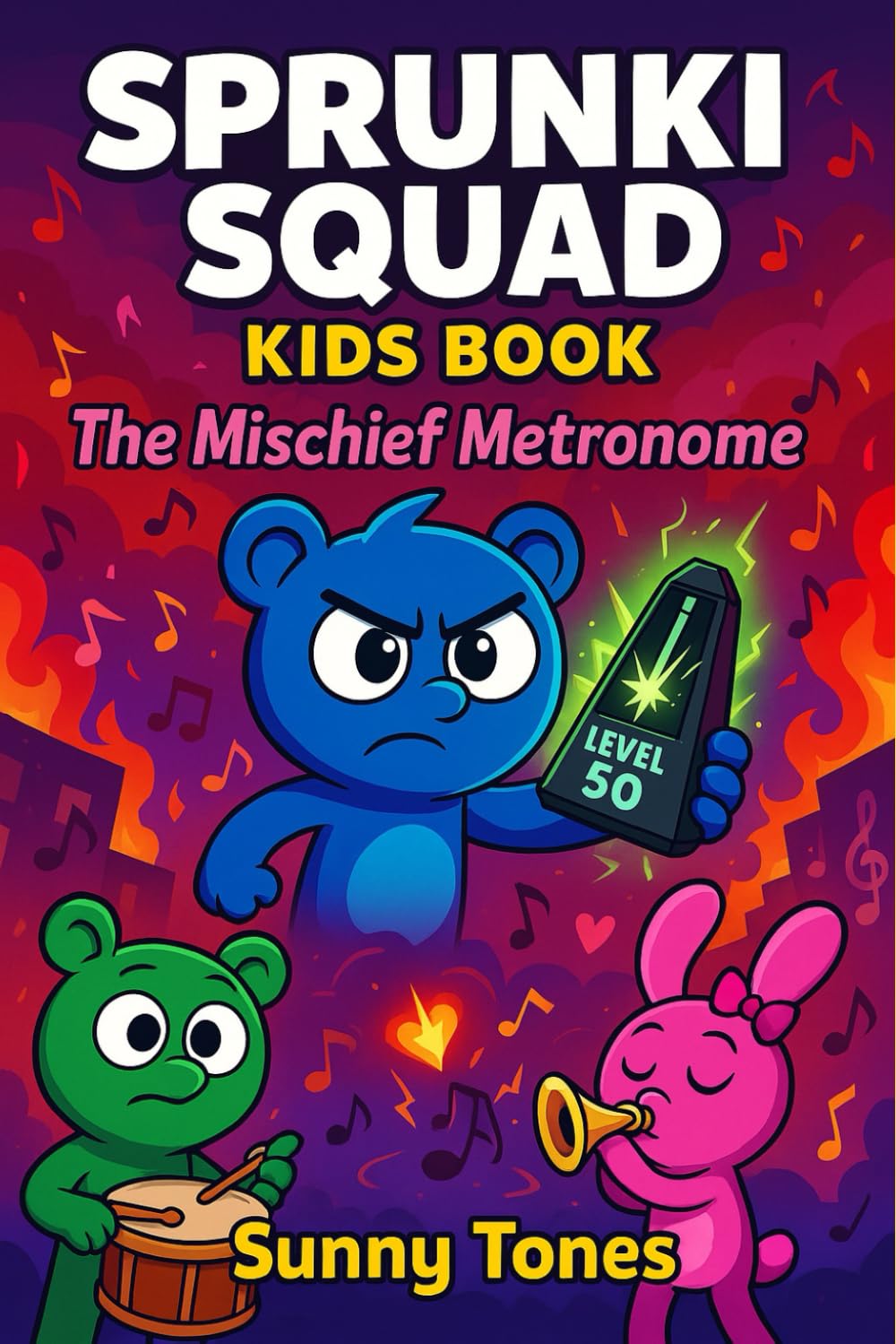 Sprunki Squad Kids Book: The Mischief Metronome