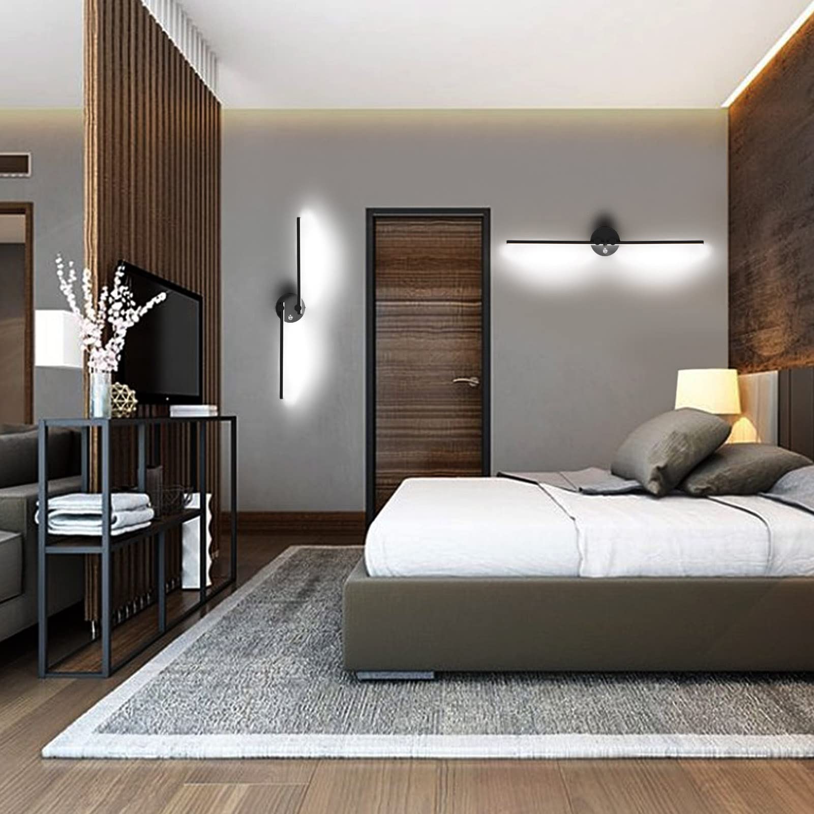KAWELL 12W Moderne LED Applique Murale Intérieur LED Lampe Murale