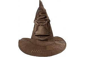 UQJE Wizarding Talking Sorting Hat Christmas Tree Topper Deluxe Kids Hat Accessory
