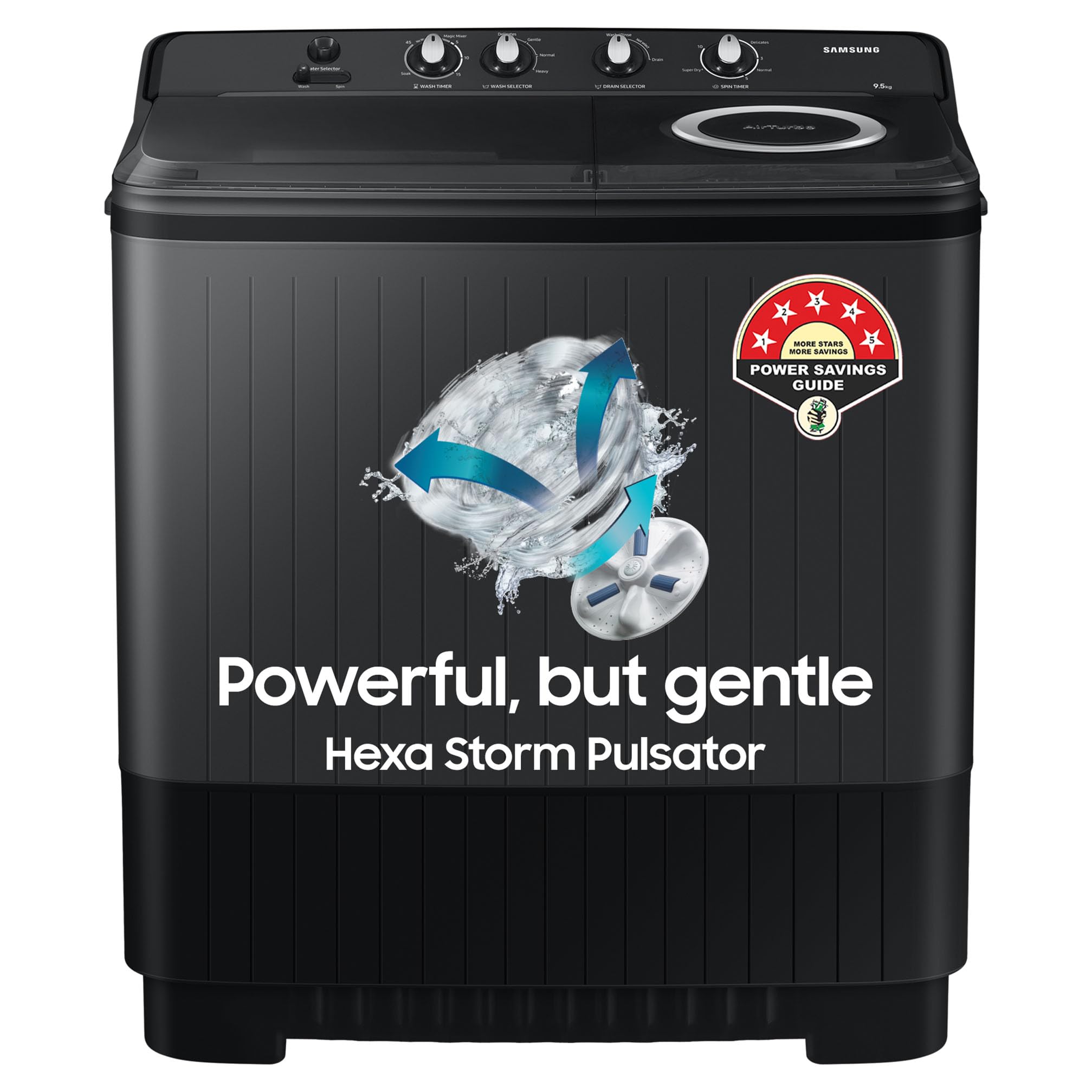 Samsung 9 Kg 5 Star Semi-Automatic Top Load Washing Machine Appliance (WT90B3560RB/TL,DARK GRAY) (B0C2Q2MSJ6) Amazon Price History, Amazon Price Tracker
