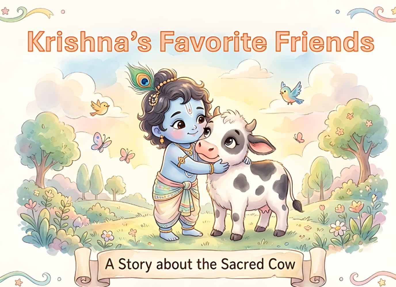 Krishna's Favorite Friends: A Story about the Sacred Cow (Illustrated Adventures)