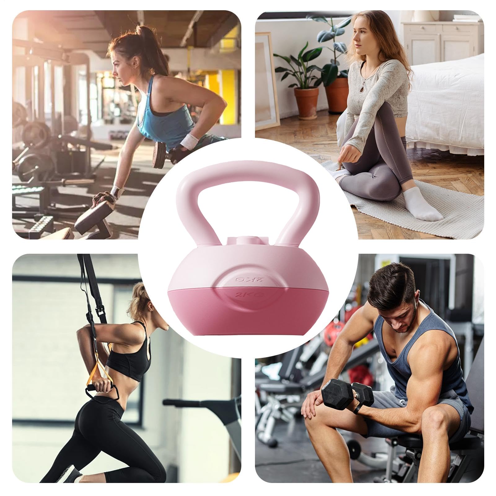 Szkolenie Kettlebell, odważniki siłowe Kettlebells | Gymkettlebell | Ćwiczenia fitness Ćwiczenia siłowe Kettlebell Regulowane ciężarki Kettlebells do domowego sprzętu gimnastycznego