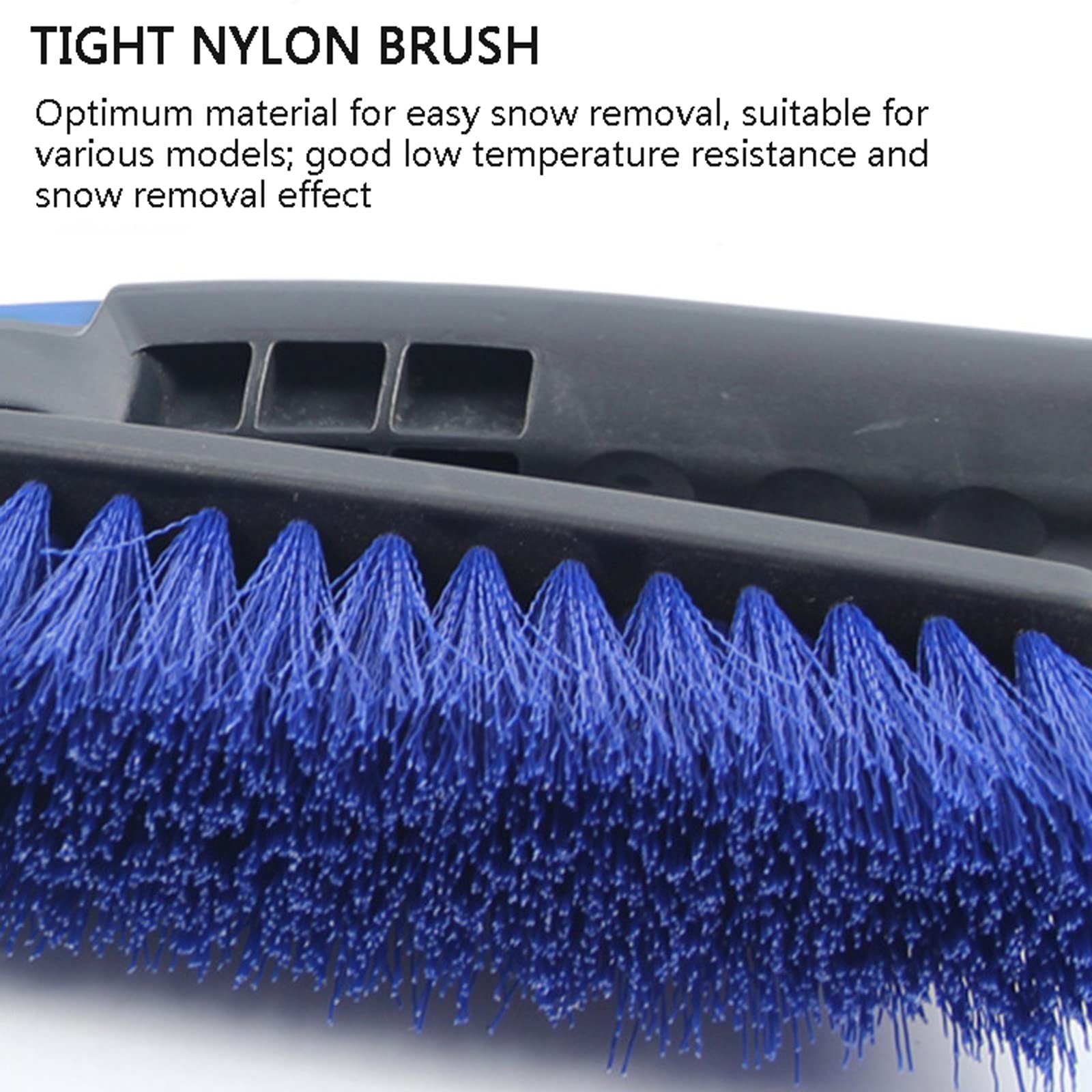 Brosse à Neige grattoir à Glace Pelle à Neige 104 cm Brosse à Neige Extensible et grattoir à Glace avec Pelle, Brosse grattoir à Neige pivotante à 360 ° pour Pare-Brise de Voiture, pour Au