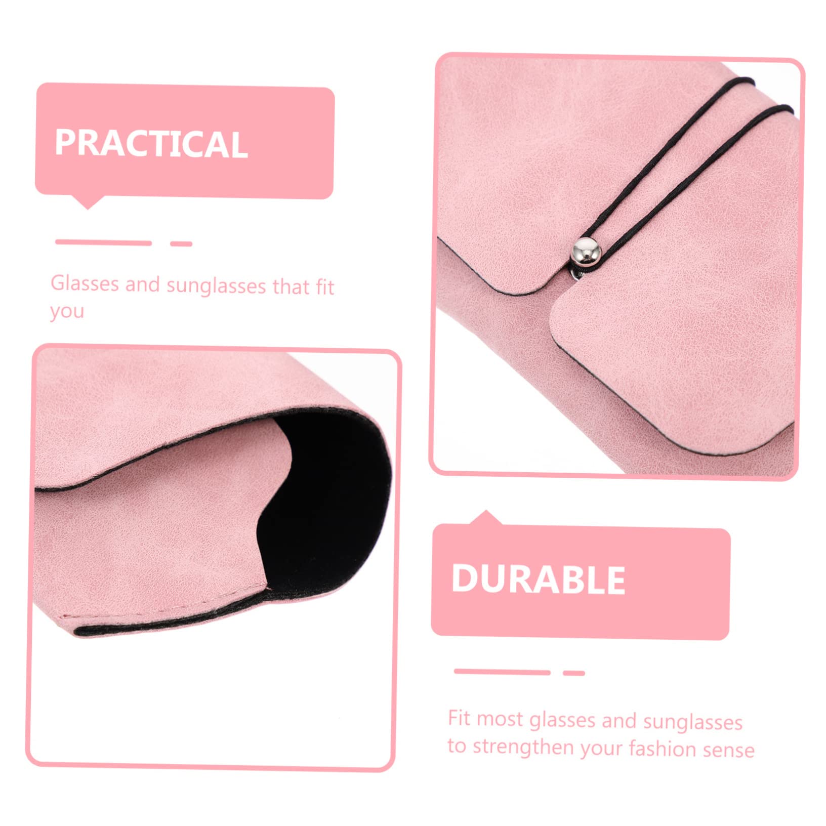FOMIYES Custodia Per Occhiali Pu Design Pratico E Portatile Per Occhiali E Urti