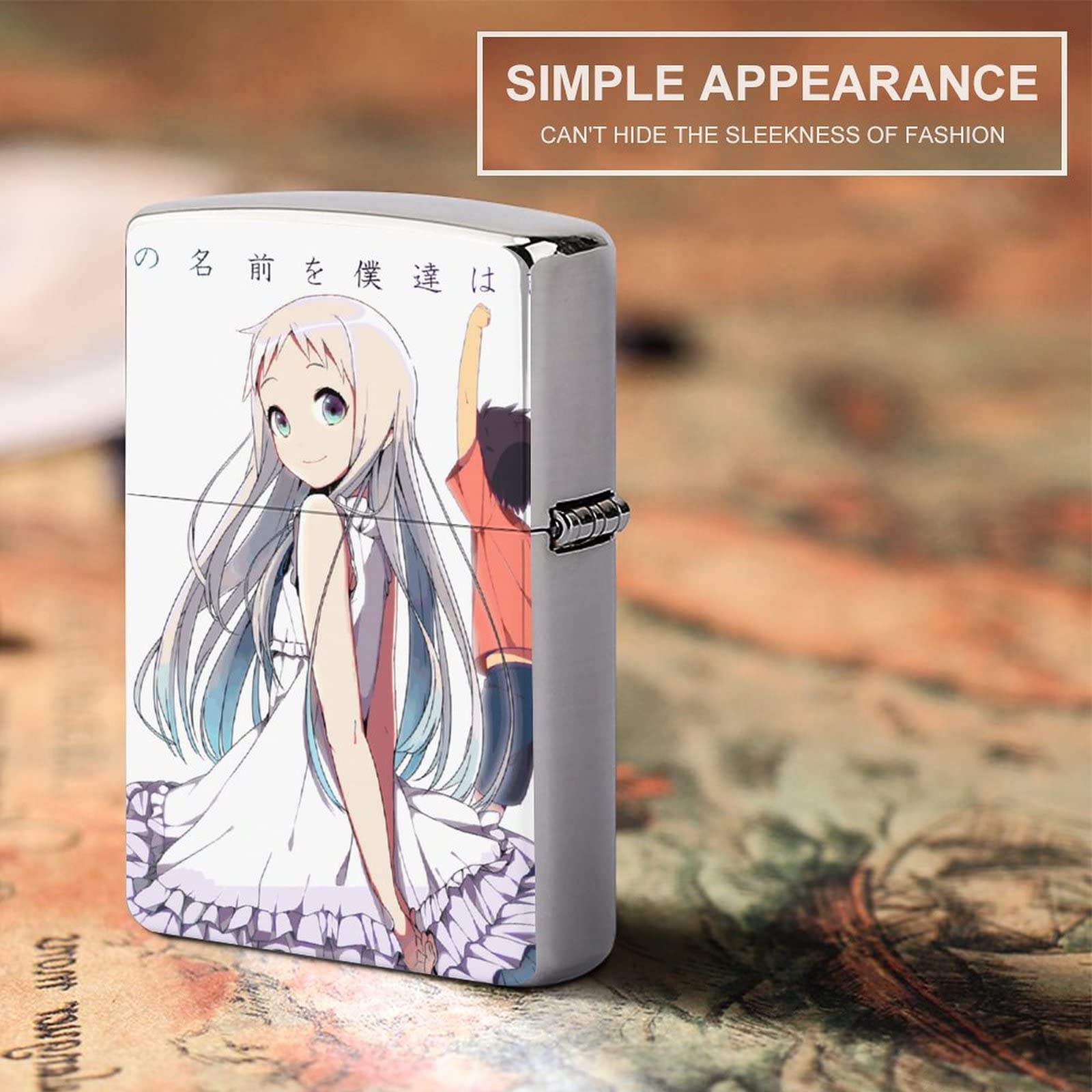 あの日見た花の名前を僕達はまだ知らない　オイルライター Amazon.co.jp: ライターケース あの日見た花の名前を僕達はまだ知ら