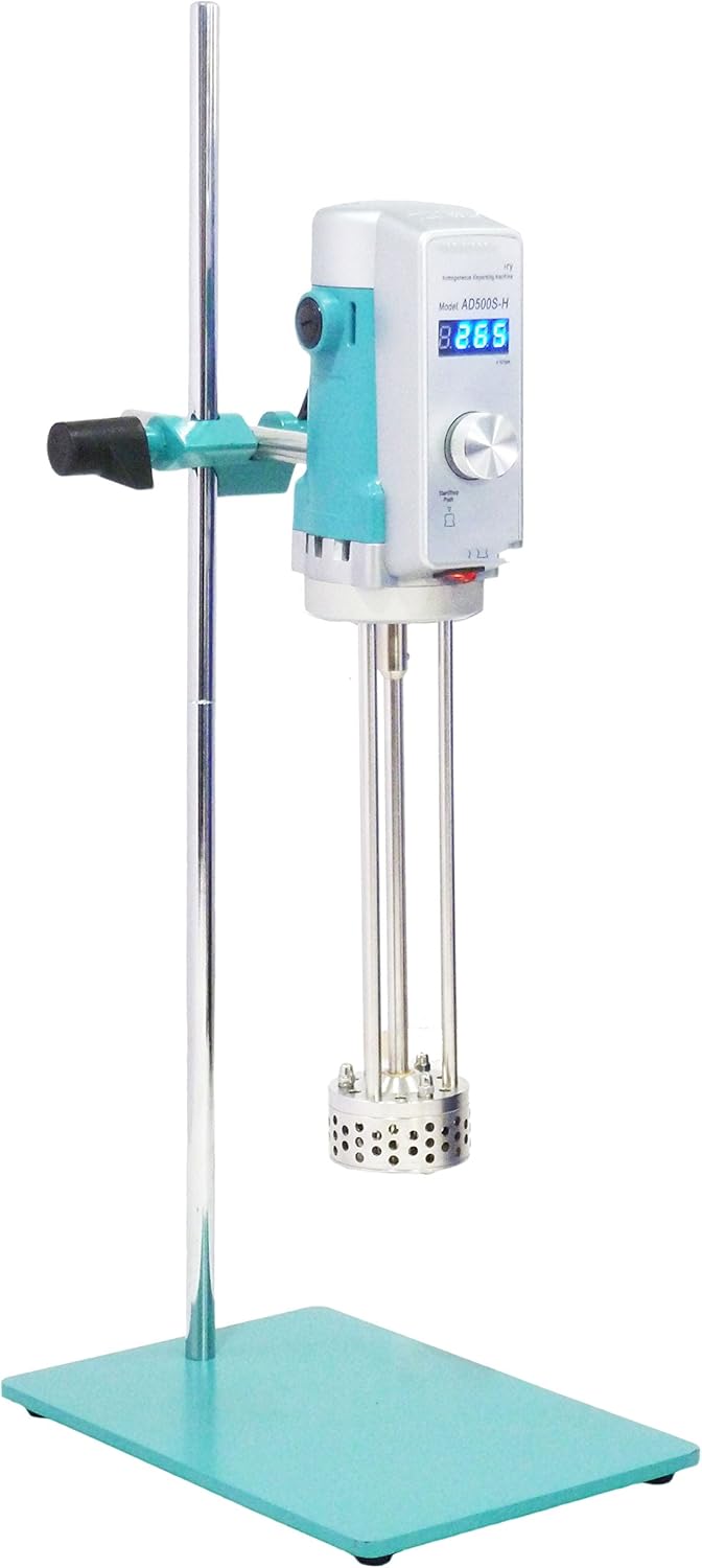 Huanyu AE500S-H Lab shear mixer emulsifying machine High-speed emulsifying dispersing machine 500W 70G/40L (digital display 2000-14000rpm)
