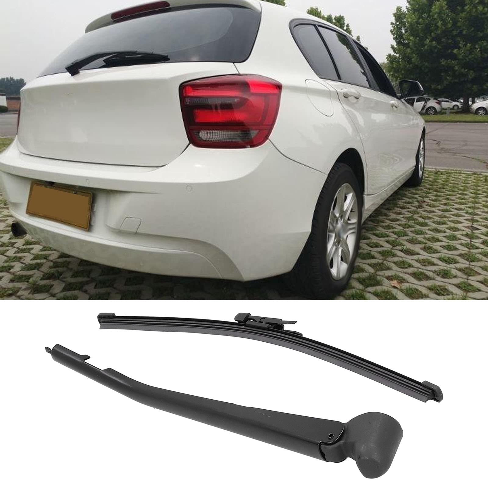 Amazon.com: Wind Wiper Arm, Rear Wiper Arm Blade Set, Rear Wiper  