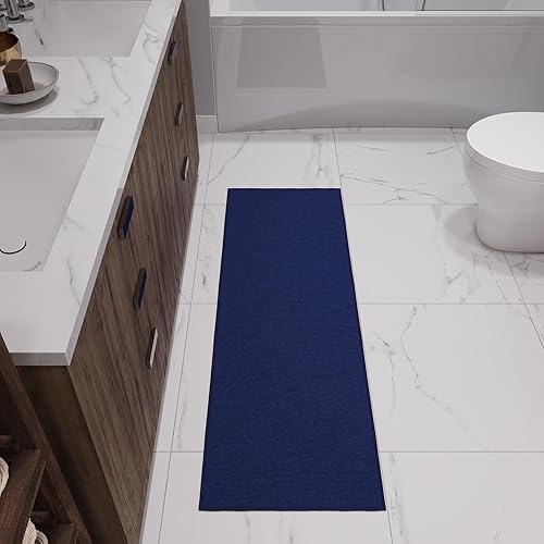 Miniatura 36 de Sweet Home Stores Alfombra lavable antideslizante con parte trasera de goma para cocina, pasillos, baño, entrada, dormitorio, 2 pies 3 pulgadas x 3