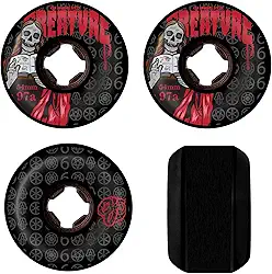 OJ Rodas de skate The Book of Bloodsuckers Black Hardline 97a de 54 mm
