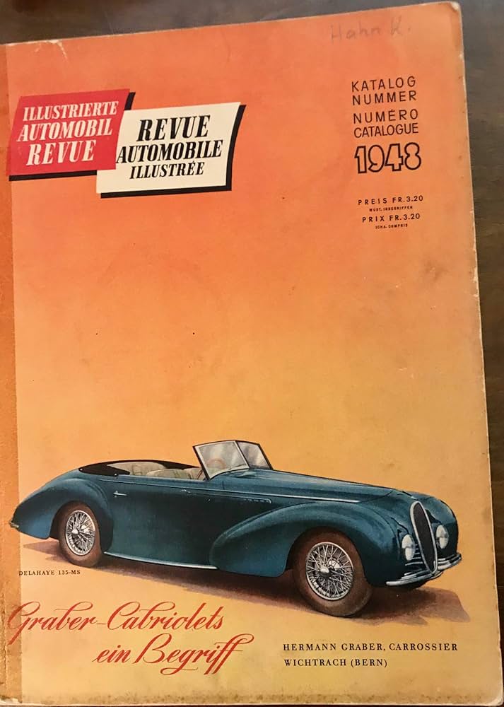 Amazon.com: Illustrierte Automobil Revue Revue Automobile