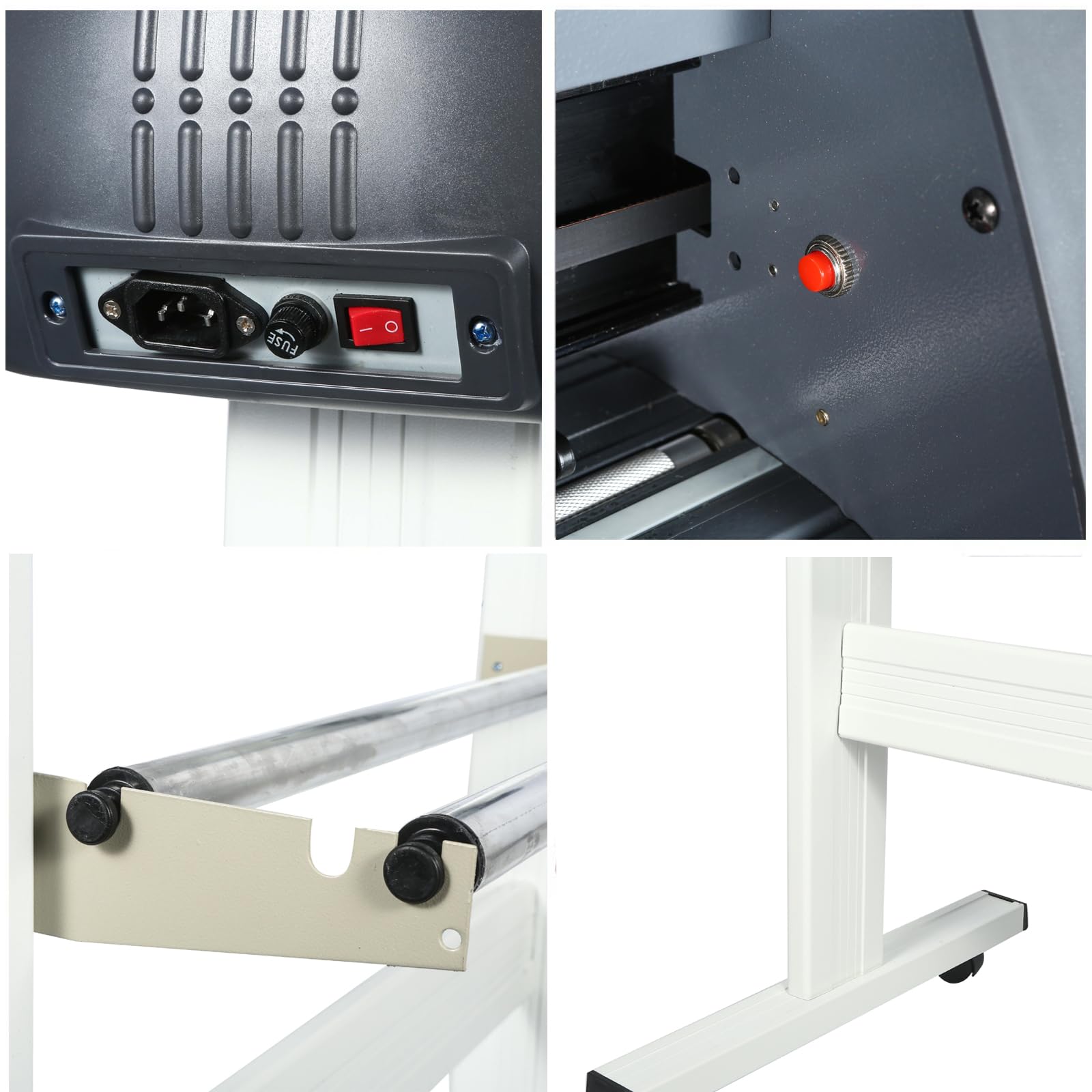 Vinylschneider 34 Inch Vinyl schneideplotter 870mm Plottermaschine Vinyl Cutter Plotter mit Ständer Cutting Plotter mit Software (870mm)