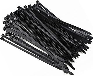 Cable Tie (250mm, 100 Pieces, Black)