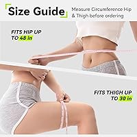Vista 6 de Hip Brace for Women & Men, Sciatica Pain Relief Devices, Adjustable Compression Wrap Support for Arthritis, Pulled Thigh, Hip Fleхоr Strain, Groin