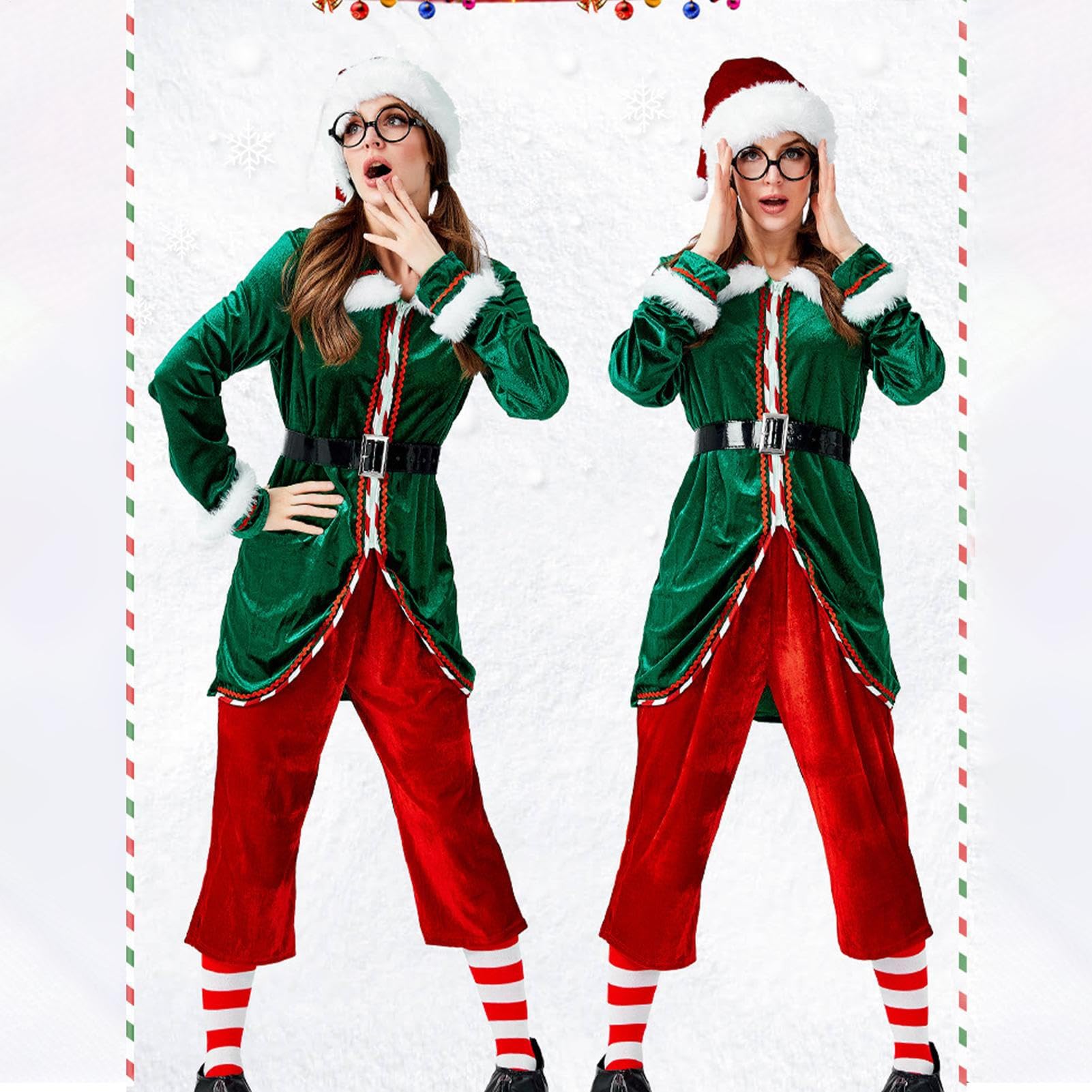 Disfraces De Elfo De Navidad Para Mujer,Disfraz De Cosplay De