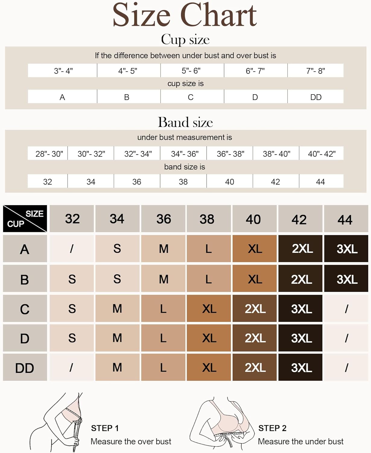 HORISUN Wireless Seamless Bras for Women No Underwire Wavy V Neck Soft Support Full Coverage Comfortable Bra - Image 5