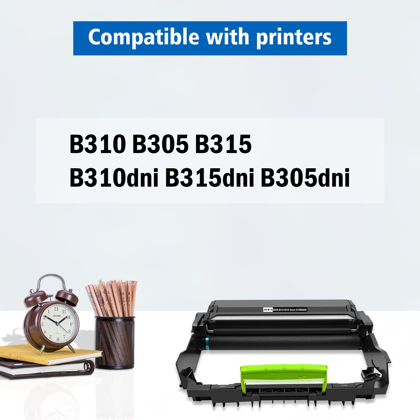 B310 B305 B315 Tamburo Cartuccia Compatibile per Xerox B310 | Alta Resa 40000 Pagine, Compatibile per Xerox B310 B305 B315 stampanti