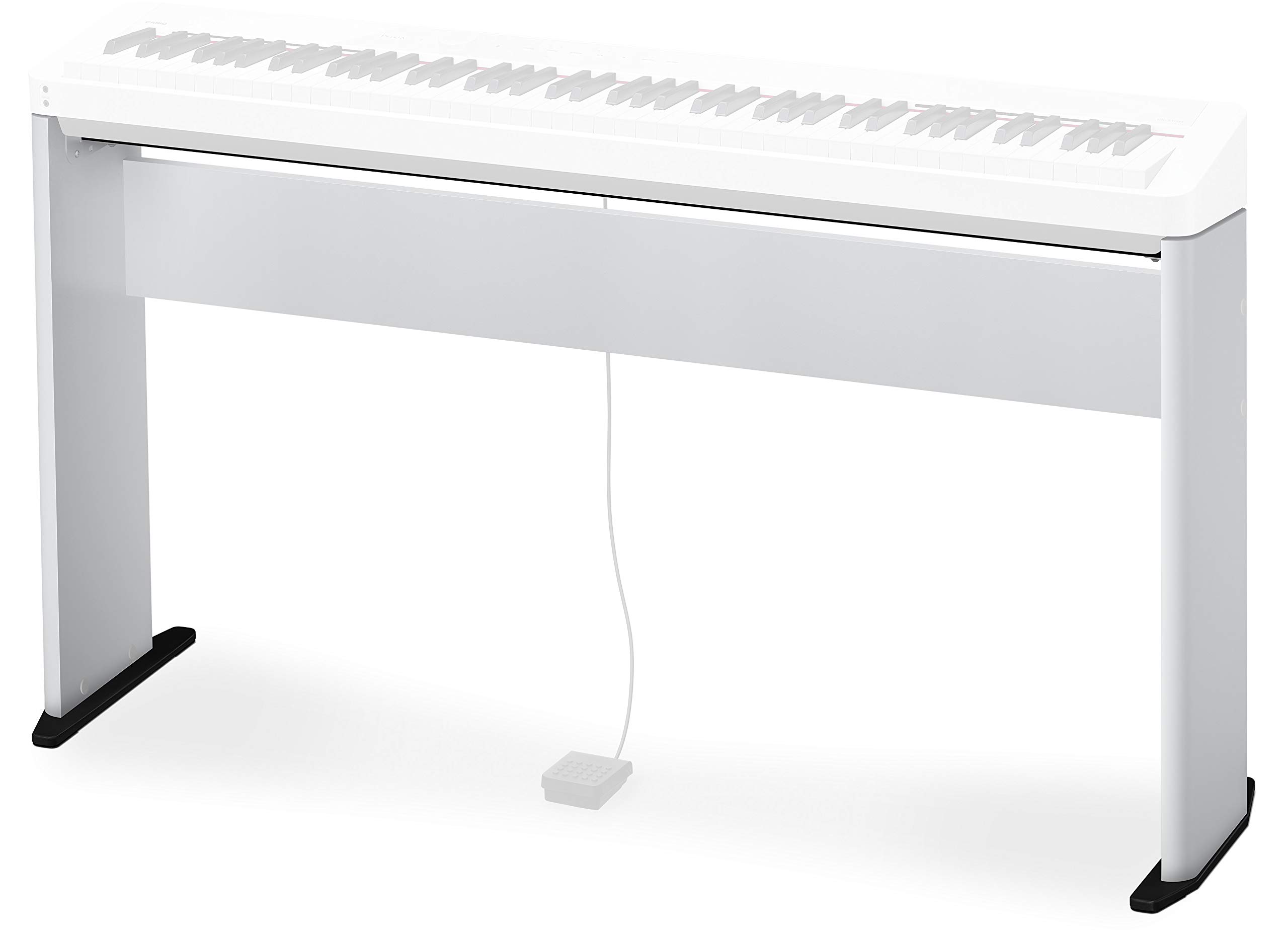 CS-68WE Wooden Stand for Privia PX-S Digital Pianos (White)